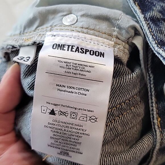 One Teaspoon Denim Shorts NWT - Picture 9 of 9